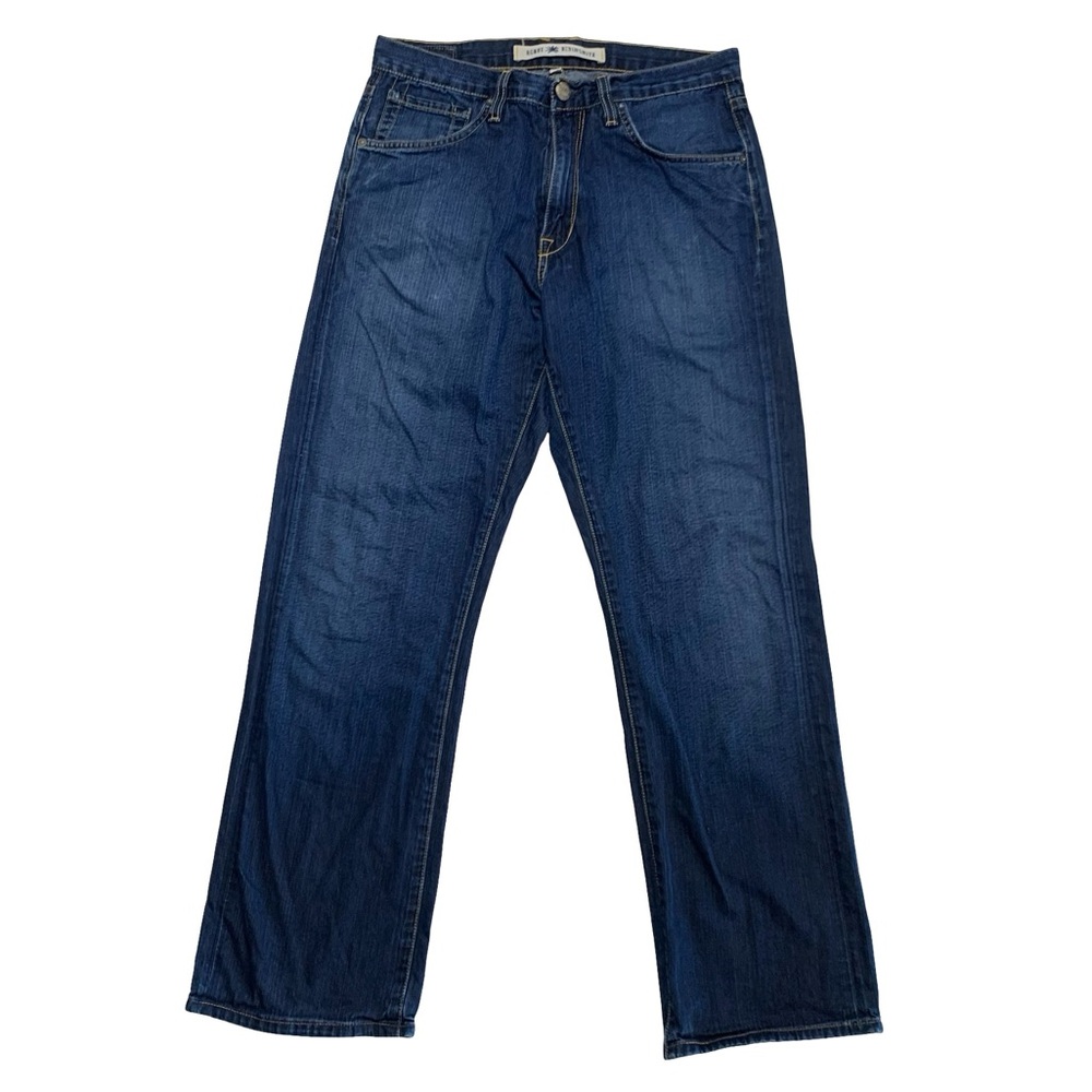 Agave Mens Jeans 31x31 Blue Waterman Relaxed Straight USA Laguna Blanca Supima